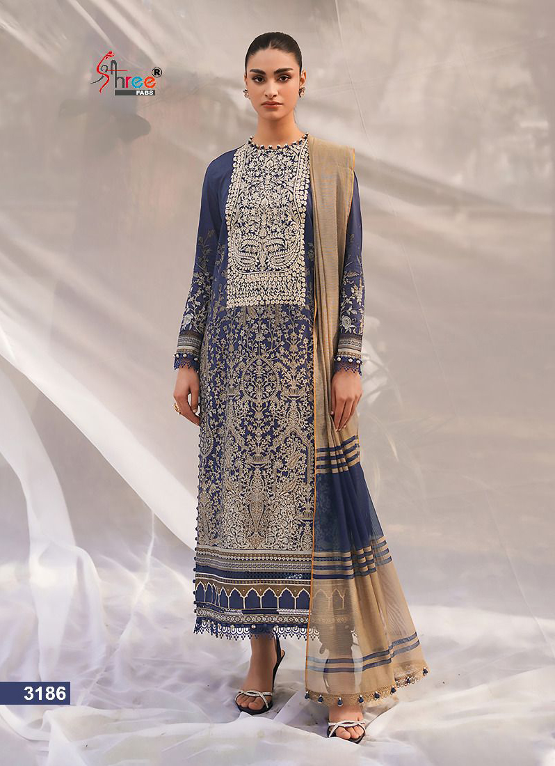 Shree Fab Jade Solitaire Vol 3 Cotton Wholesale Pakistani Salwar Suit Catalog — Wholesale Salwar Suits, MPA wholesale from Surat - Gallery Image 6