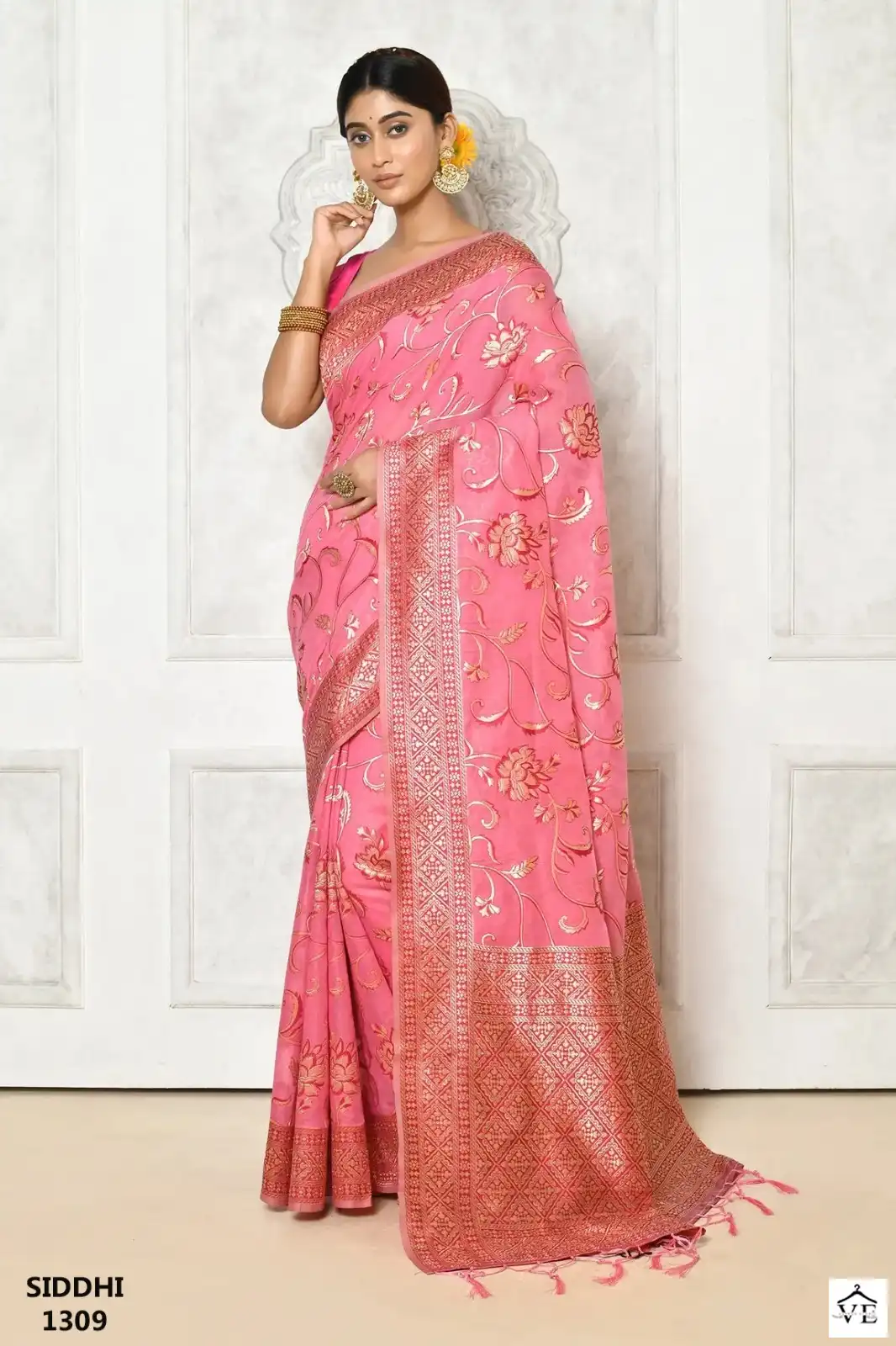Vardan Ethnic Siddhi Cotton Wholesale Sarees Catalog — Wholesale Sarees, MPA wholesale from Surat - Gallery Image 4