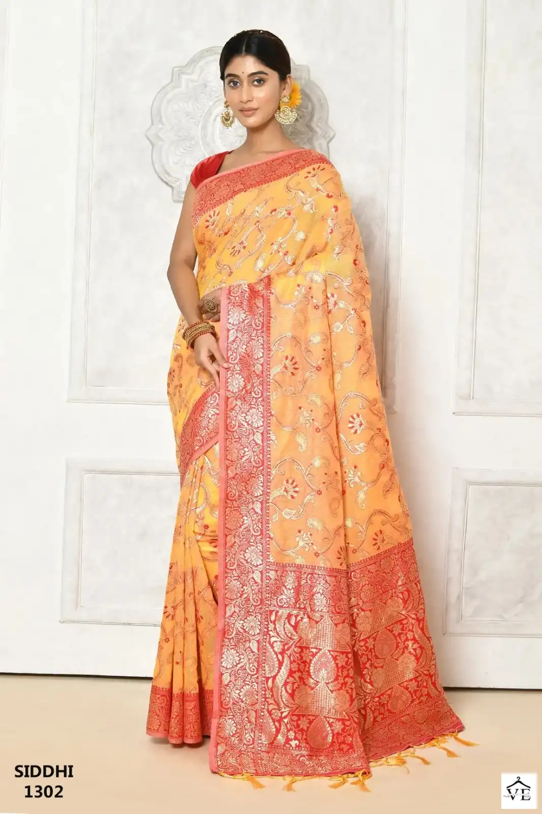 Vardan Ethnic Siddhi Cotton Wholesale Sarees Catalog — Wholesale Sarees, MPA wholesale from Surat - Gallery Image 6