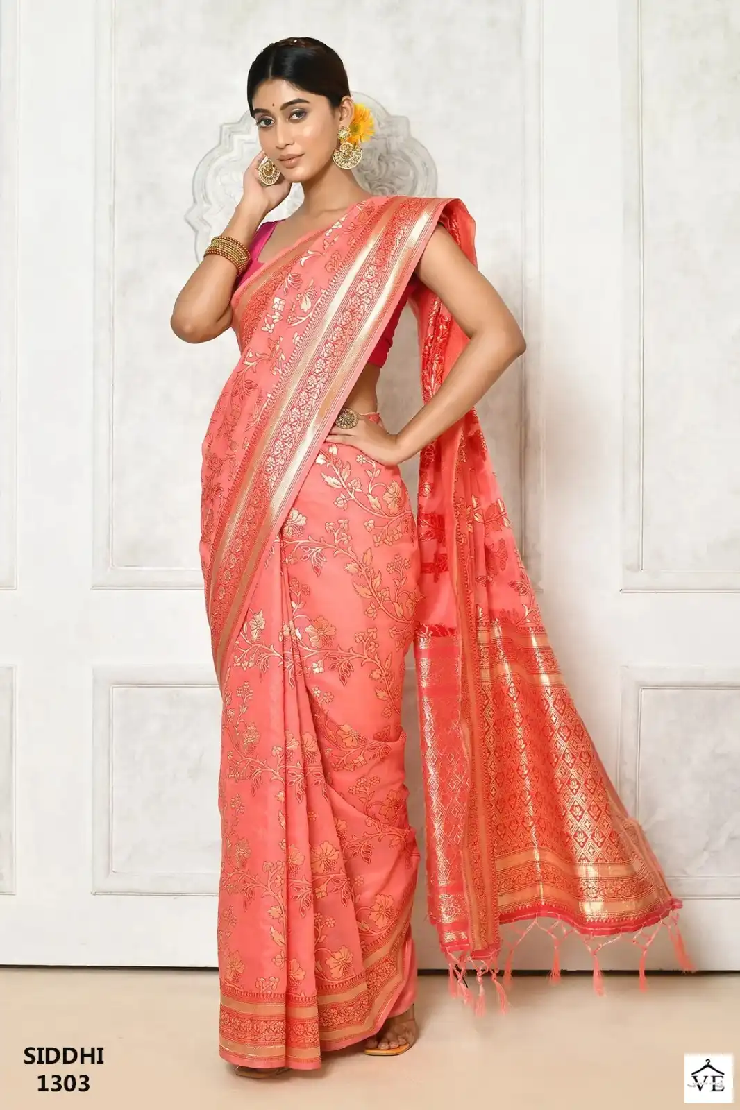 Vardan Ethnic Siddhi Cotton Wholesale Sarees Catalog — Wholesale Sarees, MPA wholesale from Surat - Gallery Image 7