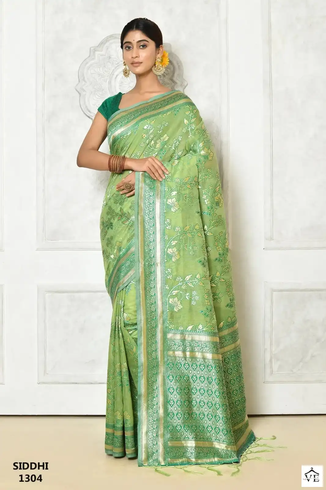 Vardan Ethnic Siddhi Cotton Wholesale Sarees Catalog — Wholesale Sarees, MPA wholesale from Surat - Gallery Image 8