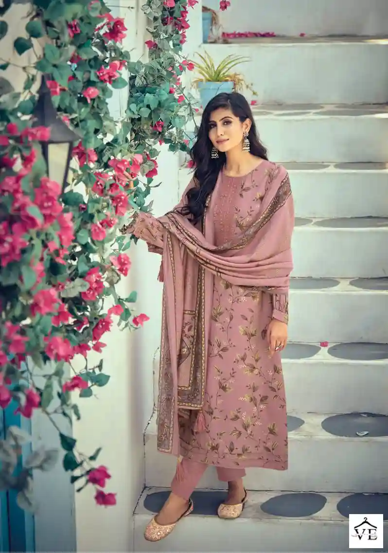 Kilory Trendz Silk Route Vol 4 Pure Viscose Muslin Wholesale Salwar Suit Catalog — Wholesale Salwar Suits, MPA wholesale from Surat - Gallery Image 3