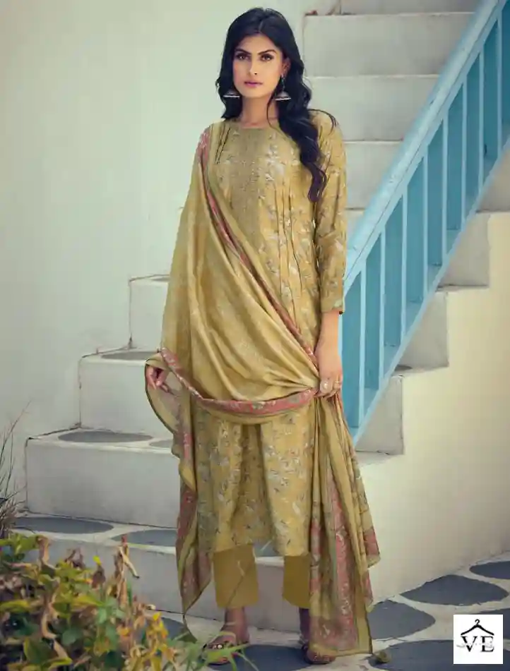 Kilory Trendz Silk Route Vol 4 Pure Viscose Muslin Wholesale Salwar Suit Catalog — Wholesale Salwar Suits, MPA wholesale from Surat — view 1