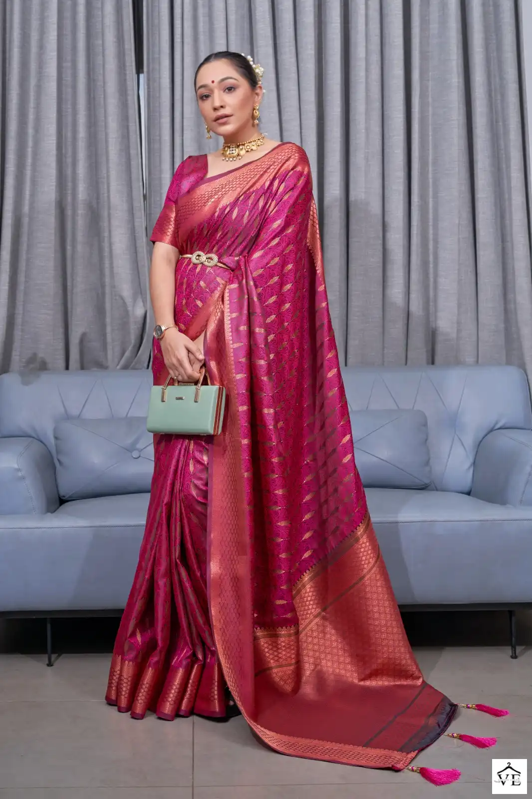 Pc Silki Vol 19 Soft Silk Wholesale Sarees Catalog — Wholesale Sarees, MPA wholesale from Surat — view 3
