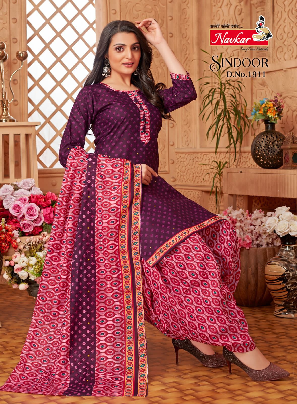 Navkar Sindoor Vol 19 Mix Cotton Print Wholesale Readymade Salwar Suit Catalog — Wholesale Salwar Suits, MPA wholesale from Surat - Gallery Image 11