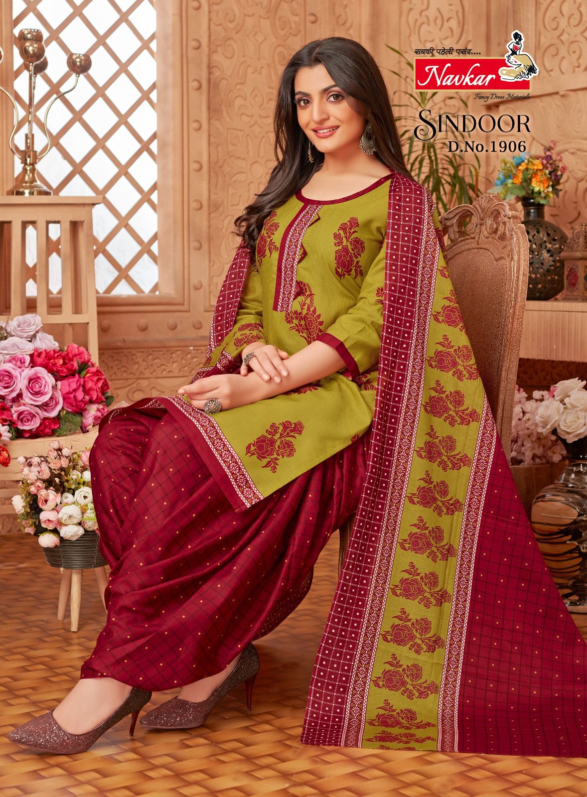Navkar Sindoor Vol 19 Mix Cotton Print Wholesale Readymade Salwar Suit Catalog — Wholesale Salwar Suits, MPA wholesale from Surat - Gallery Image 4