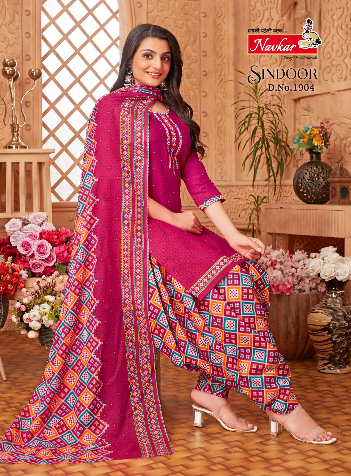 Navkar Sindoor Vol 19 Mix Cotton Print Wholesale Readymade Salwar Suit Catalog — Wholesale Salwar Suits, MPA wholesale from Surat - Gallery Image 6