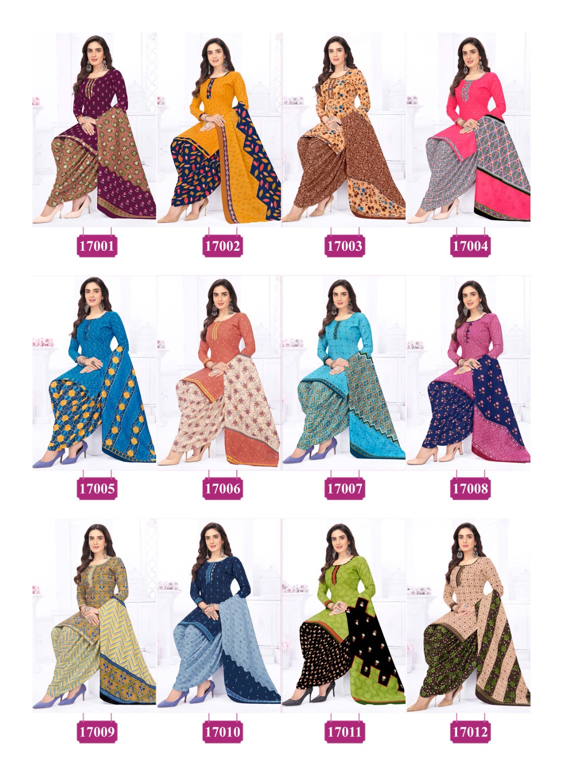 Kanika Sofiya Vol 17 Cotton Wholesale Readymade Salwar Suits  Catalog — Wholesale Salwar Suits, MPA wholesale from Surat — view 13