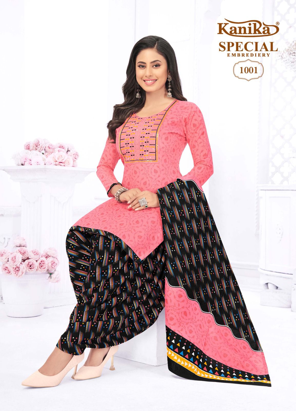 Kanika Special Embroidery Vol 1 Cotton Wholesale Readymade Salwar Suits Catalog — Wholesale Salwar Suits, MPA wholesale from Surat - Gallery Image 12