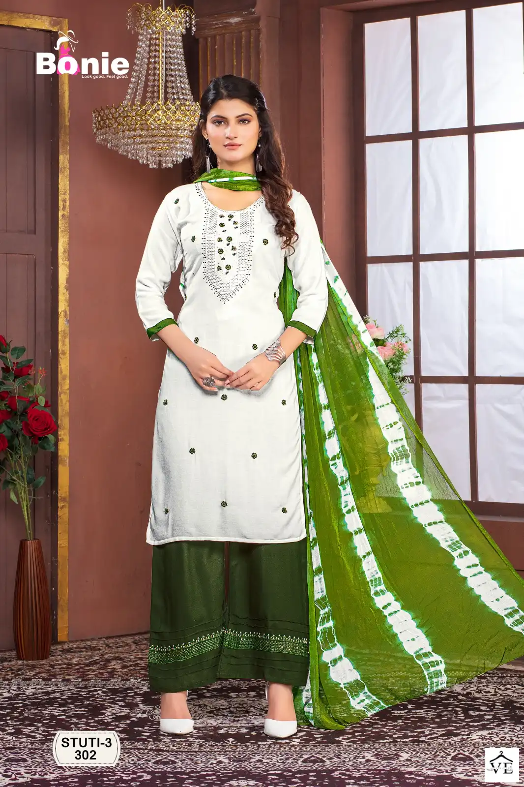 Bonie Stuti 3 Rayon 14 Kg Wholesale Readymade Salwar Suit Catalog — Wholesale Salwar Suits, bonie wholesale from Surat - Gallery Image 2