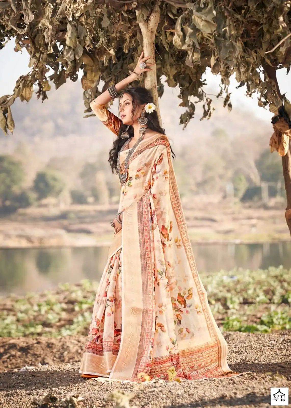 The Fabrica Sumitra Soft Cotton Wholesale Saree Catalog — Wholesale Sarees, MPA wholesale from Surat - Gallery Image 9