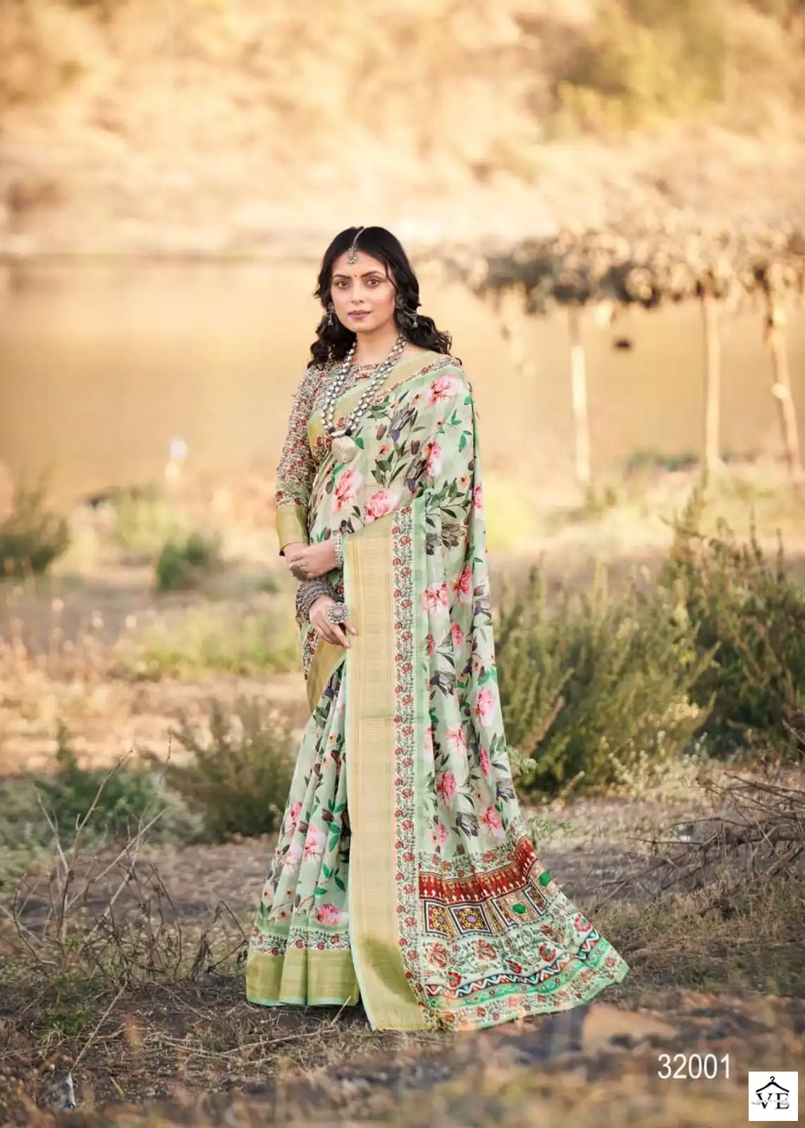 The Fabrica Sumitra Soft Cotton Wholesale Saree Catalog — Wholesale Sarees, MPA wholesale from Surat - Gallery Image 10