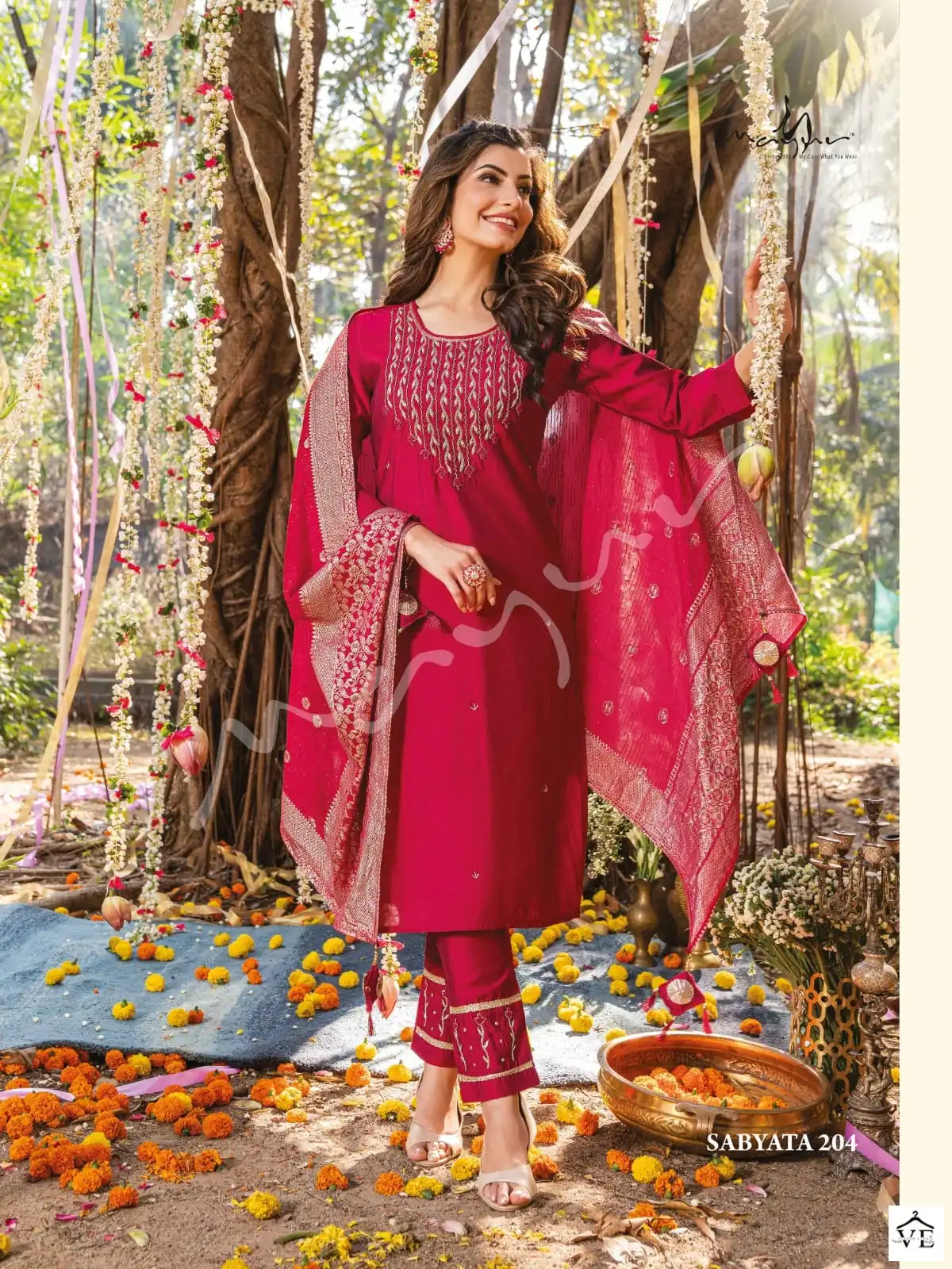 Vardan Ethnic Sabyata Heavy Viscous Silk Wholesale Readymade Salwar Suit Catalog — Wholesale Salwar Suits, MPA wholesale from Surat - Gallery Image 3