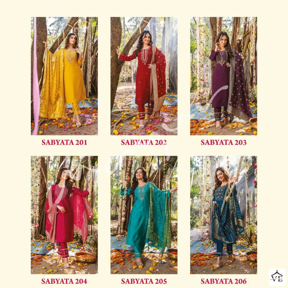 Vardan Ethnic Sabyata Heavy Viscous Silk Wholesale Readymade Salwar Suit Catalog — Wholesale Salwar Suits, MPA wholesale from Surat — view 7
