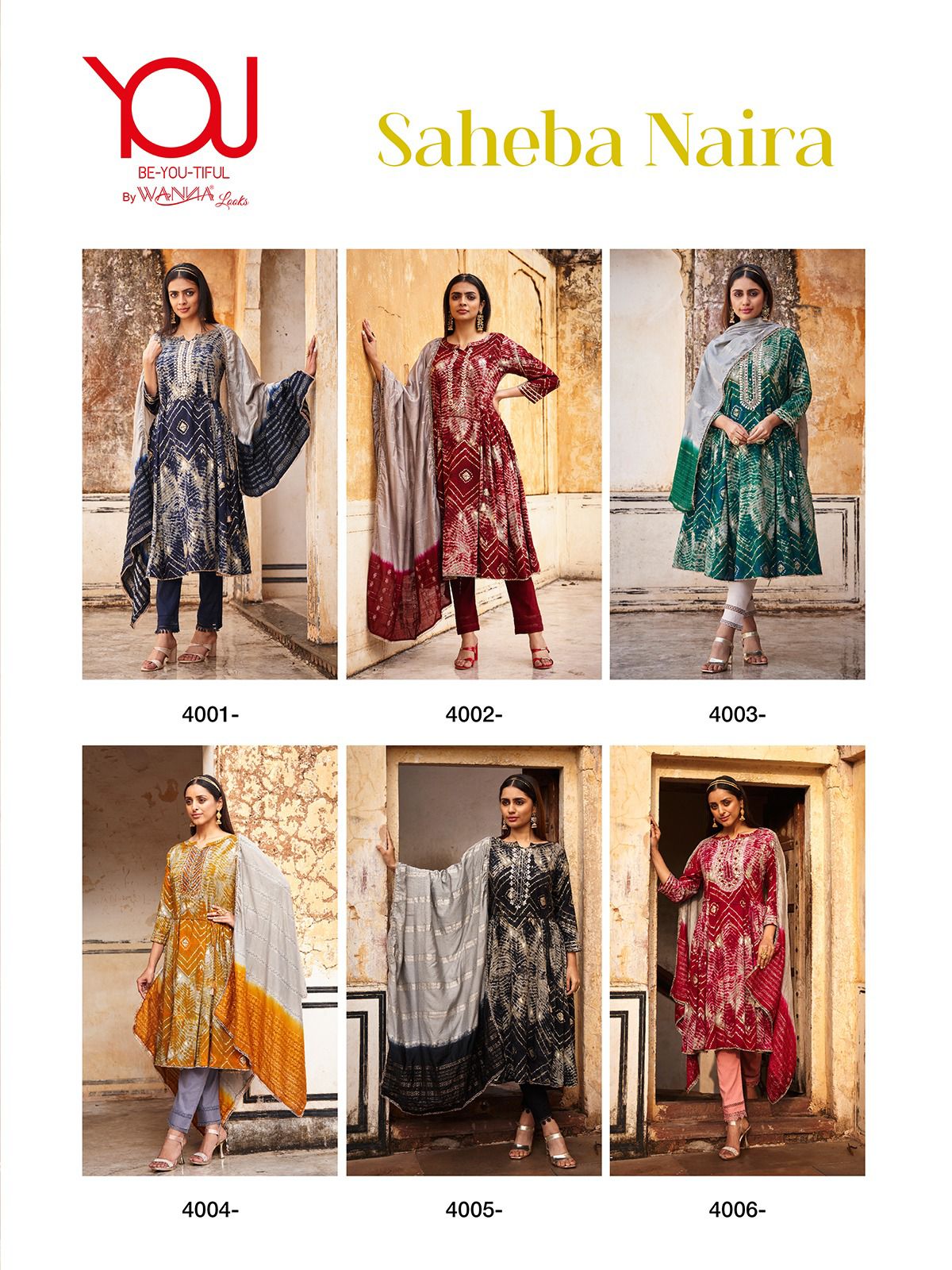 Wanna Saheba Naira Rayon Festive Gold Print Wholesale Readymade Salwar Suit Catalog — Wholesale Salwar Suits, Eba Lifestyle wholesale from Surat — view 7