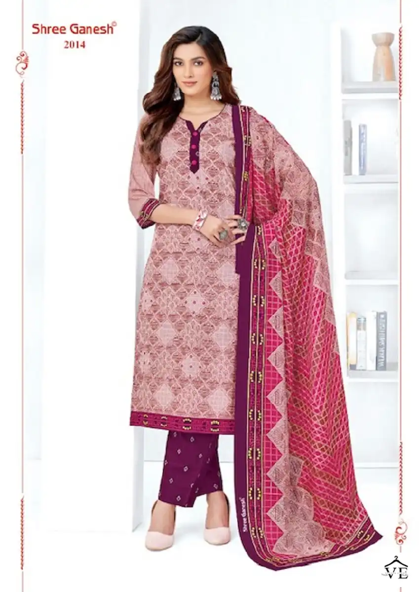Shree Ganesh Samaira Vol 10 Pure Cotton Wholesale Readymade Suits Catalog — Wholesale Salwar Suits, MPA wholesale from Surat - Gallery Image 4