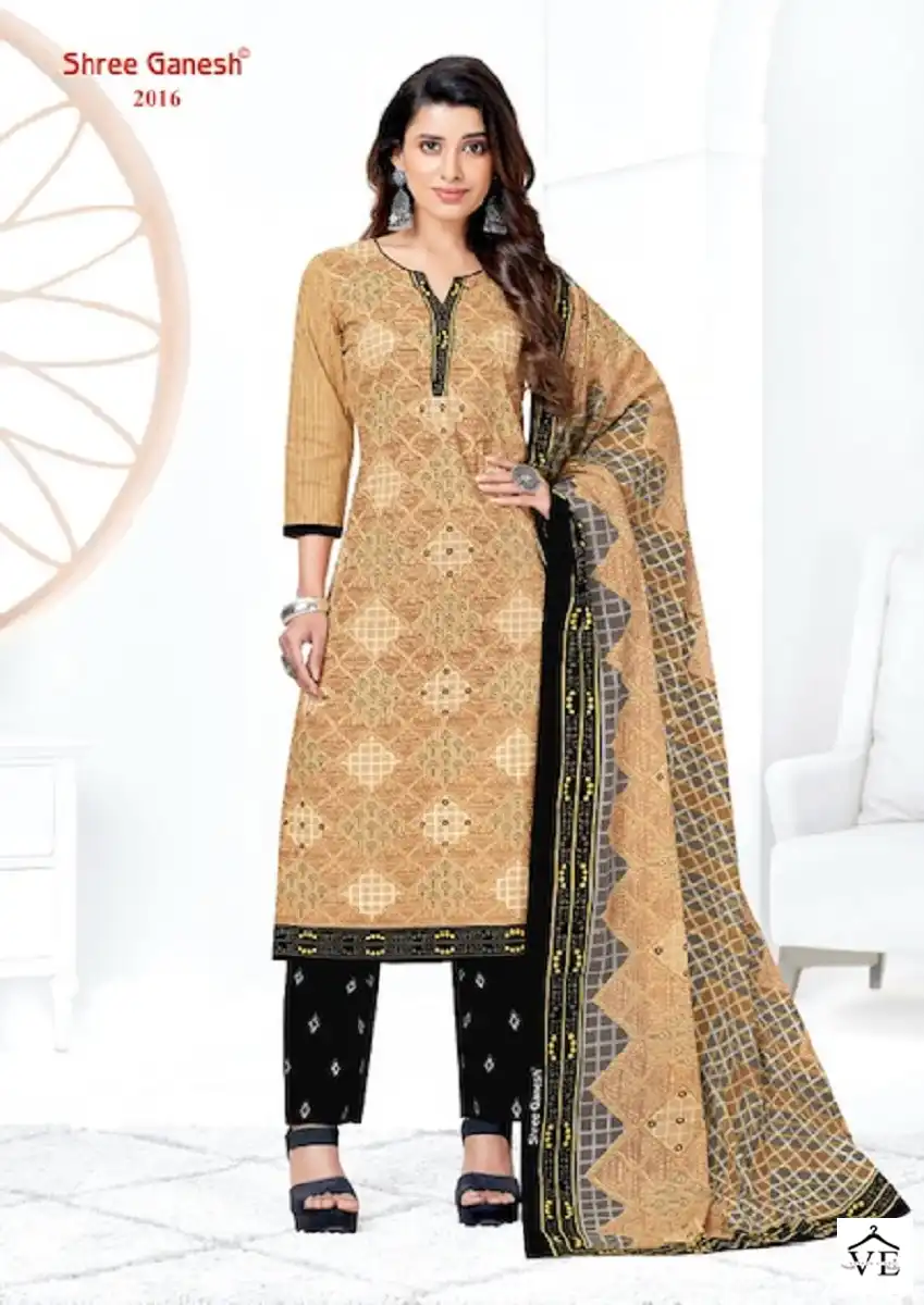 Shree Ganesh Samaira Vol 10 Pure Cotton Wholesale Readymade Suits Catalog — Wholesale Salwar Suits, MPA wholesale from Surat - Gallery Image 6