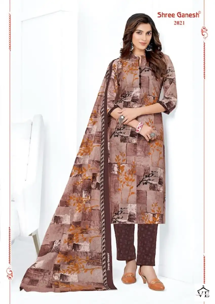 Shree Ganesh Samaira Vol 10 Pure Cotton Wholesale Readymade Suits Catalog — Wholesale Salwar Suits, MPA wholesale from Surat - Gallery Image 12