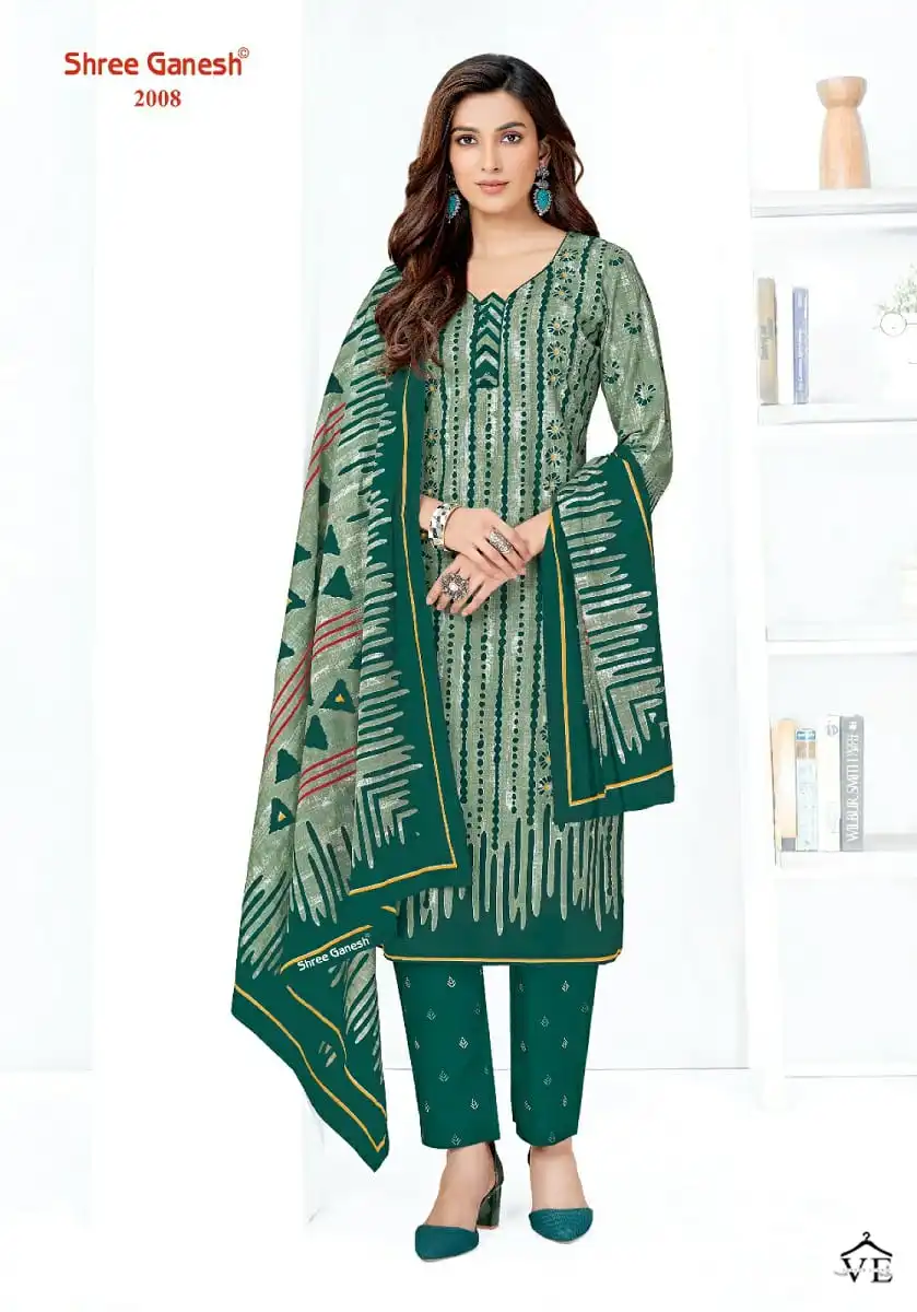 Shree Ganesh Samaira Vol 10 Pure Cotton Wholesale Readymade Suits Catalog — Wholesale Salwar Suits, MPA wholesale from Surat - Gallery Image 14