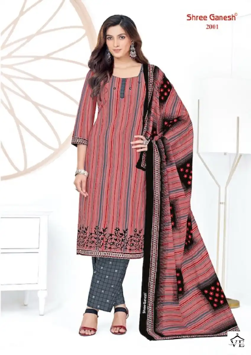 Shree Ganesh Samaira Vol 10 Pure Cotton Wholesale Readymade Suits Catalog — Wholesale Salwar Suits, MPA wholesale from Surat - Gallery Image 15
