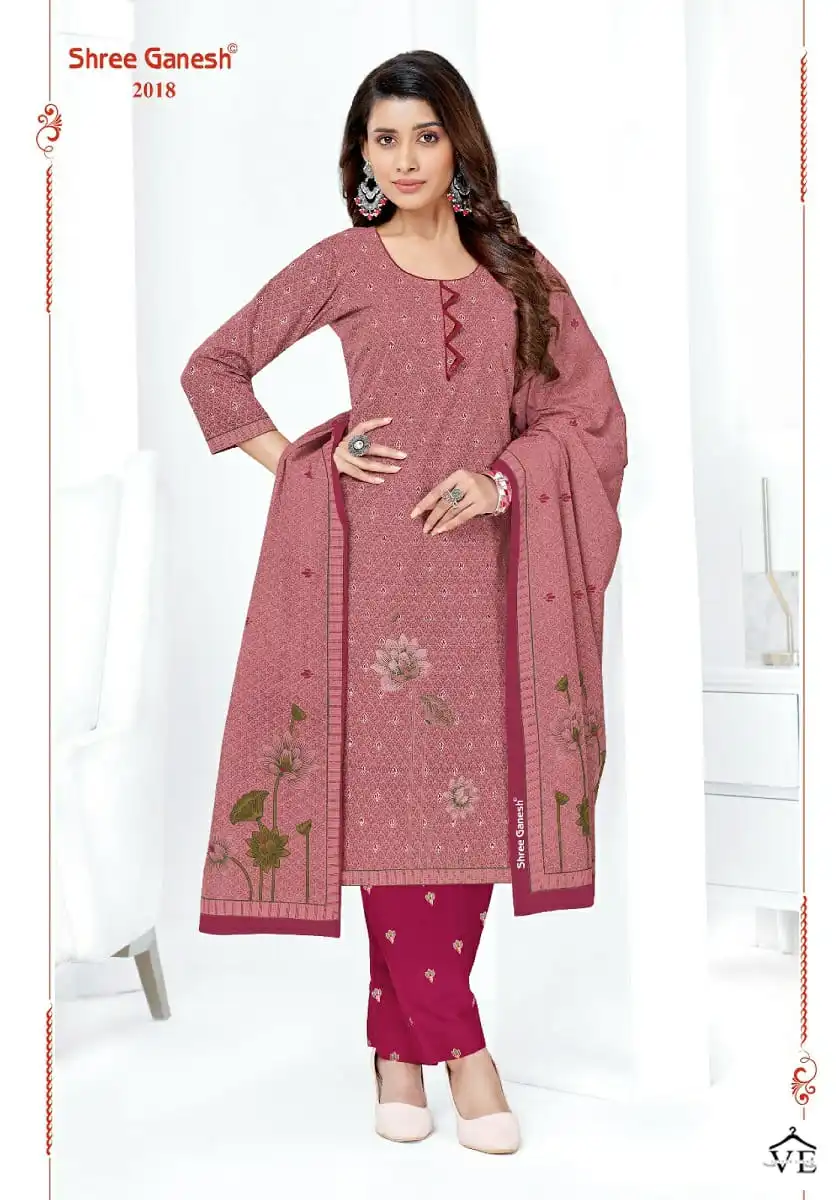 Shree Ganesh Samaira Vol 10 Pure Cotton Wholesale Readymade Suits Catalog — Wholesale Salwar Suits, MPA wholesale from Surat - Gallery Image 2