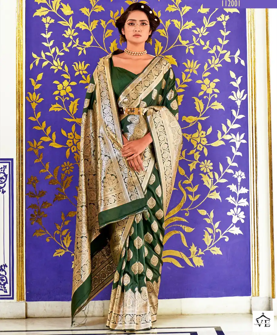 Rajpath Sayuri Silk Soft Banarasi Silk Wholesale Saree Catalog — Wholesale Sarees, Sayuri Designer wholesale from Surat — view 1
