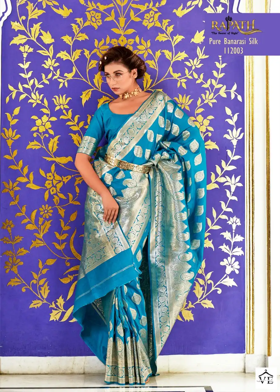 Rajpath Sayuri Silk Soft Banarasi Silk Wholesale Saree Catalog — Wholesale Sarees, Sayuri Designer wholesale from Surat - Gallery Image 2