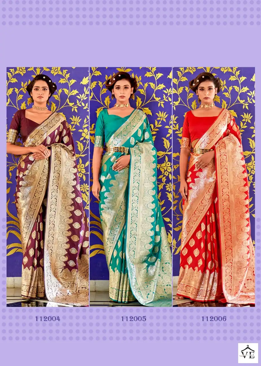 Rajpath Sayuri Silk Soft Banarasi Silk Wholesale Saree Catalog — Wholesale Sarees, Sayuri Designer wholesale from Surat - Gallery Image 6