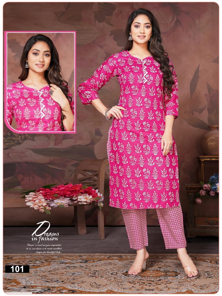 Vardan Ethnic Shivay Kajol Vol 1 Heavy Pure Cotton Wholesale Kurti With Pant Catalog — Wholesale Kurtis, MPA wholesale from Surat — view 10