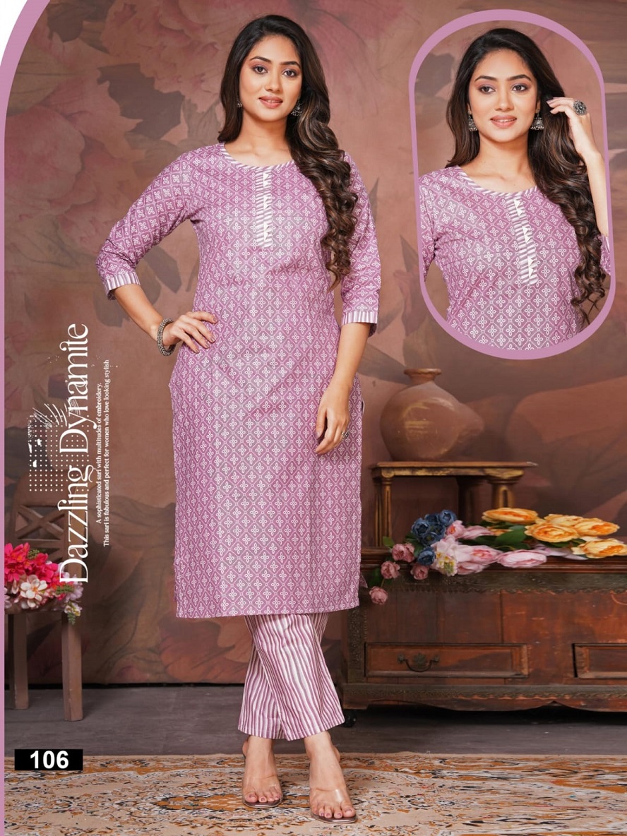 Vardan Ethnic Shivay Kajol Vol 1 Heavy Pure Cotton Wholesale Kurti With Pant Catalog — Wholesale Kurtis, MPA wholesale from Surat - Gallery Image 3