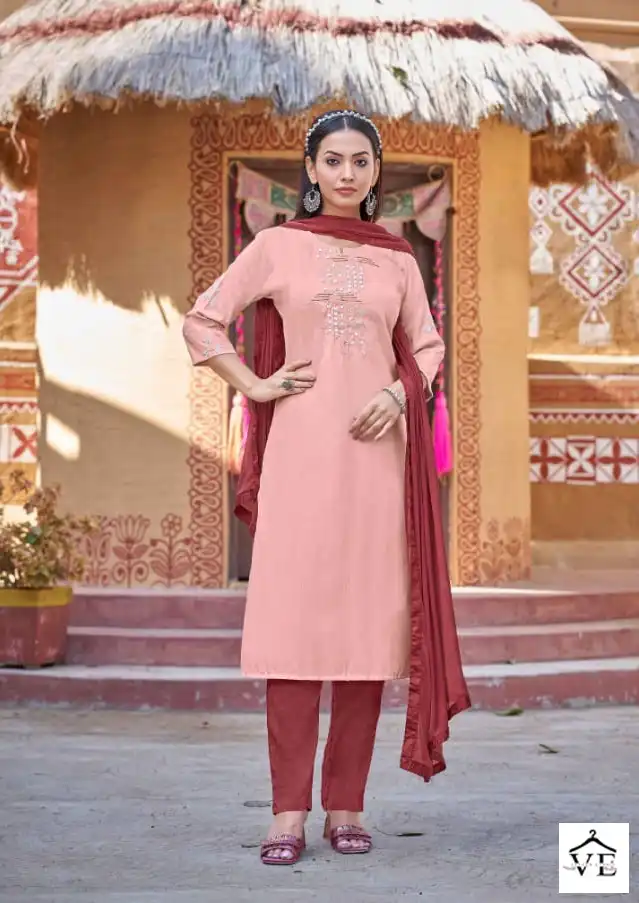 Kalaroop Shyama Fancy Rayon Wholesale Readymade Suits Catalog — Wholesale Salwar Suits, MPA wholesale from Surat - Gallery Image 2