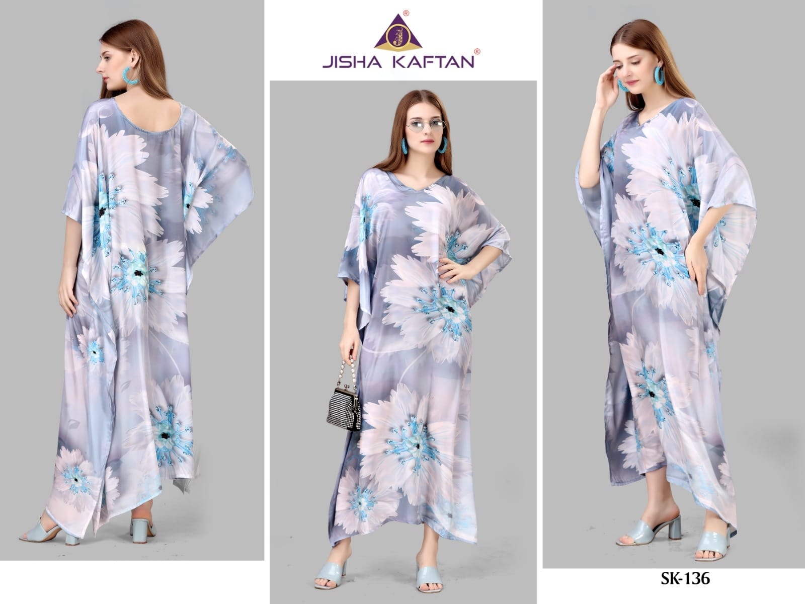 Vardan Ethnic Silk Kaftan Volume 5 Feather Silk Wholesale Kaftan Kurtis Catalog — Wholesale Kurtis, MPA wholesale from Surat — view 4