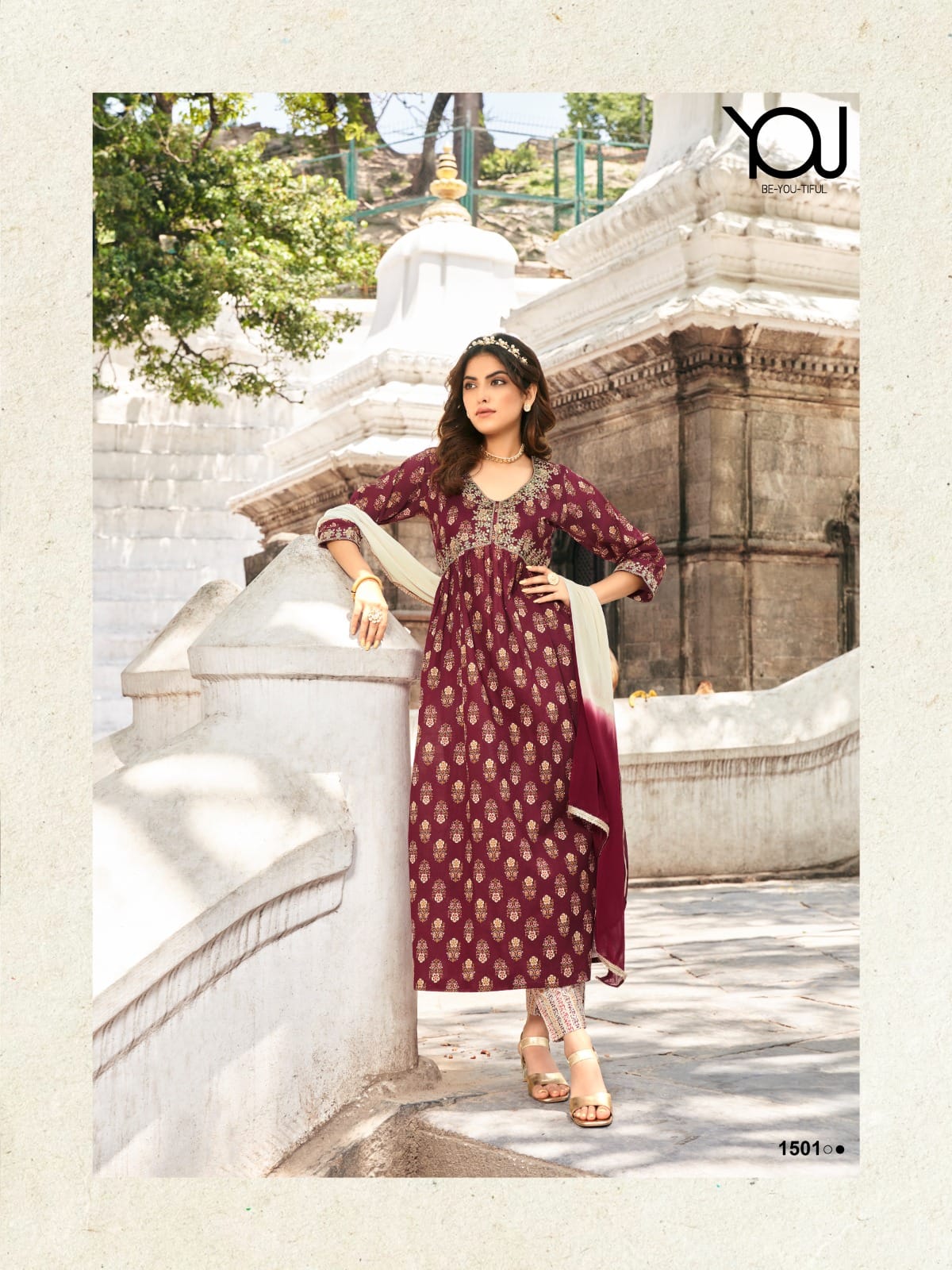 Wanna Siyaahi Fancy Cotton Prints Wholesale Readymade Salwar Suit Catalog — Wholesale Salwar Suits, MPA wholesale from Surat - Gallery Image 2