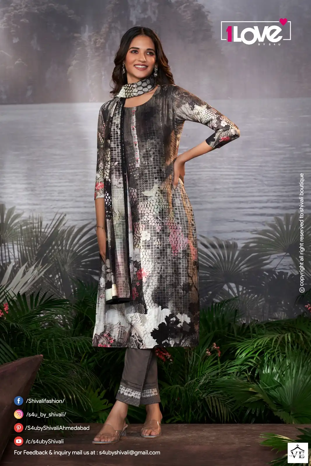 S4U Sunshine Vol 3 Sequin Crotchet Muslin Wholesale Readymade Suits Catalog — Wholesale Salwar Suits, MPA wholesale from Surat - Gallery Image 6
