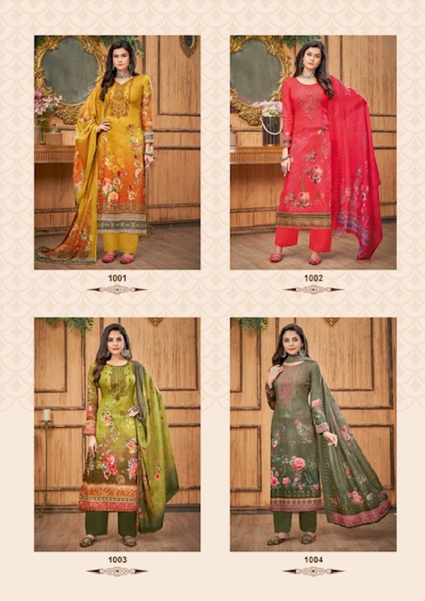 Suryajyoti Pihu Vol 1 Cotton Wholesale Salwar Suit Catalog — Wholesale Salwar Suits, MPA wholesale from Surat - Gallery Image 9