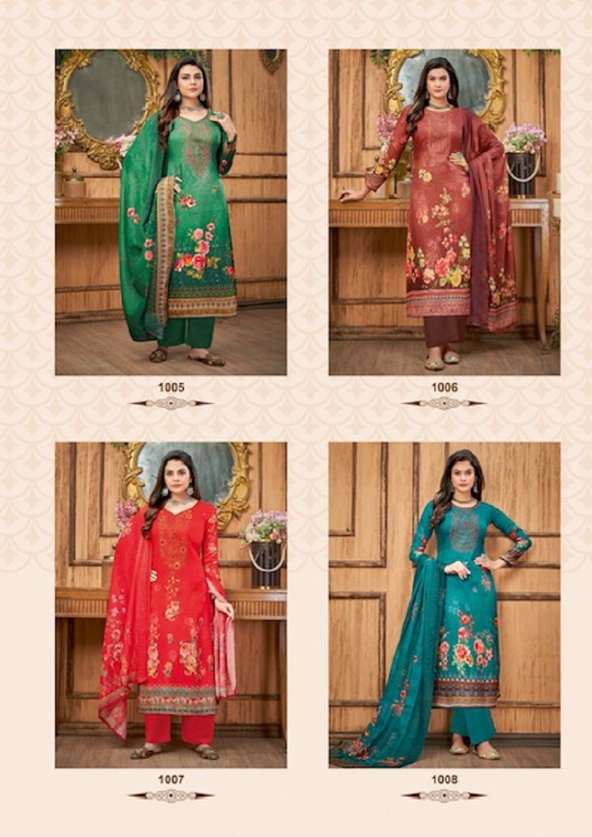 Suryajyoti Pihu Vol 1 Cotton Wholesale Salwar Suit Catalog — Wholesale Salwar Suits, MPA wholesale from Surat — view 10