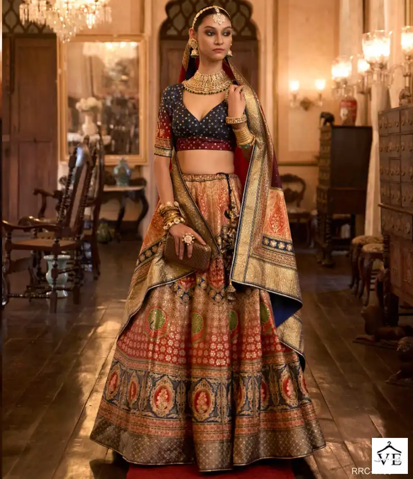 Rewaa Taj Mahal Smooth Rajwadi Silk Wholesale Lehenga Catalog
