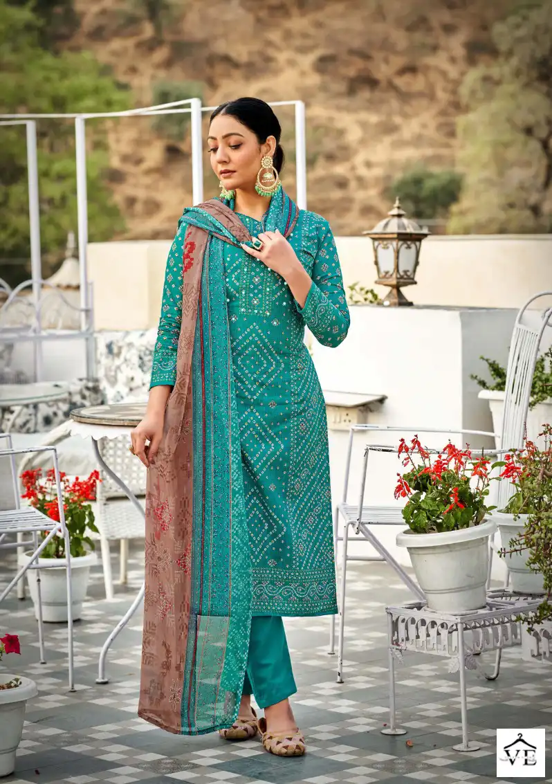 Zulfat Designer Tamanna Vol 4 Cotton Wholesale Designer Salwar Suit Catalog — Wholesale Salwar Suits, MPA wholesale from Surat - Gallery Image 9