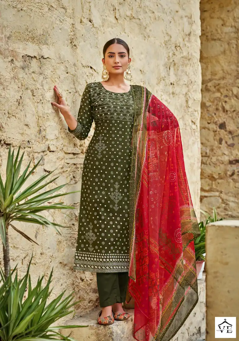 Zulfat Designer Tamanna Vol 4 Cotton Wholesale Designer Salwar Suit Catalog — Wholesale Salwar Suits, MPA wholesale from Surat - Gallery Image 6