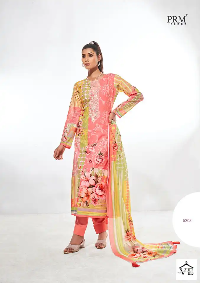 Prm Trendz The Hues Of Summer Pure Lawn Cotton Wholesale Designer Salwar Suit Catalog — Wholesale Salwar Suits, MPA wholesale from Surat - Gallery Image 2
