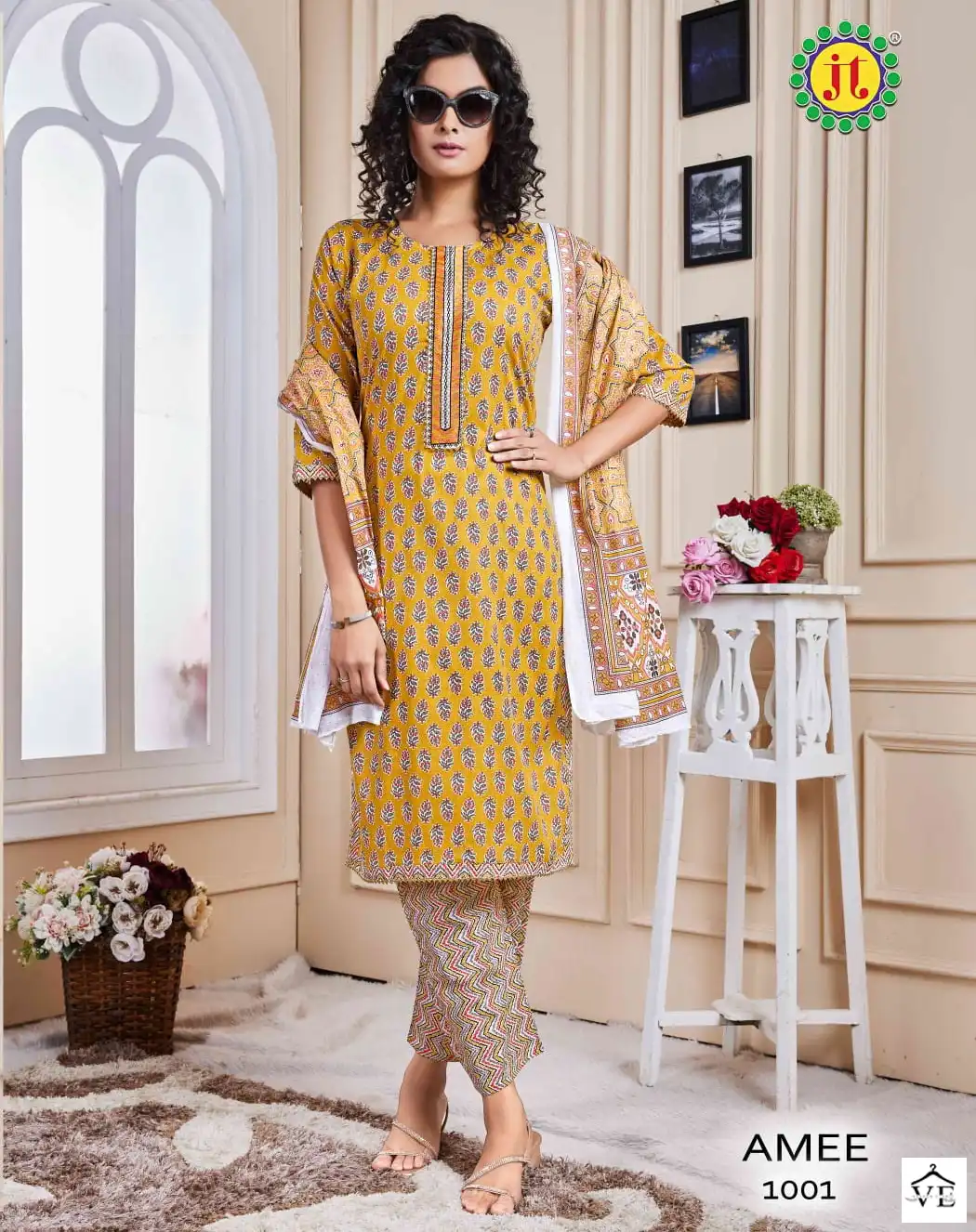 VE Amee Lawn Wholesale Readymade Suits Catalog — Wholesale Salwar Suits, MPA wholesale from Surat — view 1
