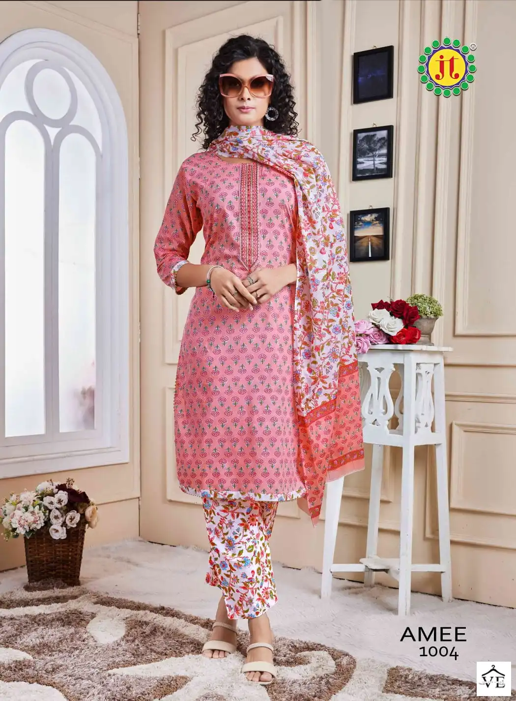 VE Amee Lawn Wholesale Readymade Suits Catalog — Wholesale Salwar Suits, MPA wholesale from Surat - Gallery Image 6