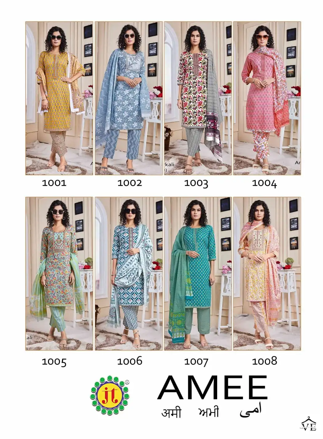 VE Amee Lawn Wholesale Readymade Suits Catalog — Wholesale Salwar Suits, MPA wholesale from Surat — view 7