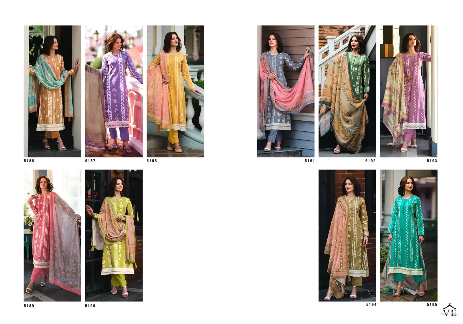 Sadhana Fashion  Tisya Pure Lawn Cotton Wholesale Designer Salwar Suit Catalog — Wholesale Salwar Suits, MPA wholesale from Surat — view 10