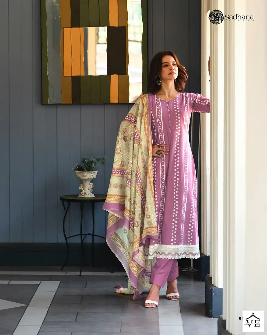 Sadhana Fashion Tisya Pure Lawn Cotton Wholesale Designer Salwar Suit Catalog — Wholesale Salwar Suits, MPA wholesale from Surat - Gallery Image 7