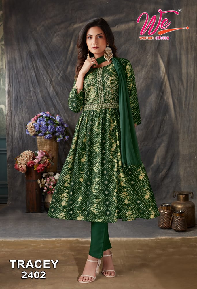 We Tracey Rayon Wholesale Readymade Salwar Suit Catalog — Wholesale Salwar Suits, MPA wholesale from Surat - Gallery Image 4