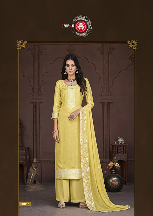 Kalarang Tulip Vol 4 Muslin Wholesale Designer Salwar Suit Catalog — Wholesale Salwar Suits, MPA wholesale from Surat - Gallery Image 2