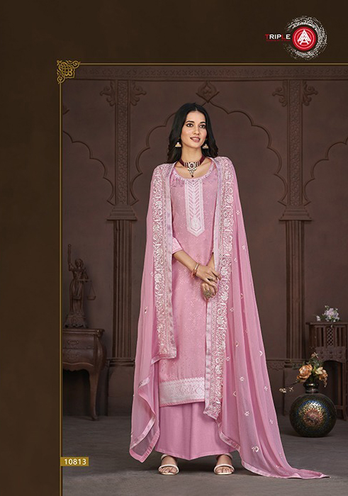 Kalarang Tulip Vol 4 Muslin Wholesale Designer Salwar Suit Catalog — Wholesale Salwar Suits, MPA wholesale from Surat - Gallery Image 3