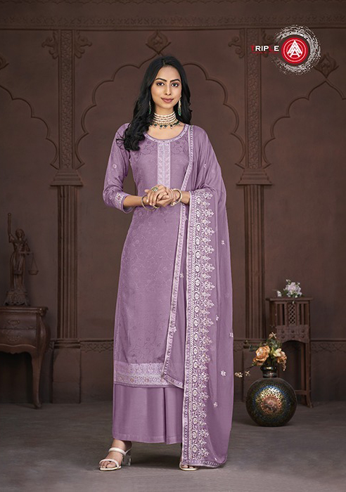 Kalarang Tulip Vol 4 Muslin Wholesale Designer Salwar Suit Catalog — Wholesale Salwar Suits, MPA wholesale from Surat - Gallery Image 5