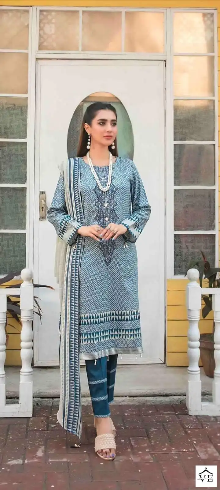 Tawakkal Tehzeeb Lawn Digital Printed Wholesale Original Pakistani Salwar Suit Catalog — Wholesale Salwar Suits, MPA wholesale from Surat — view 2